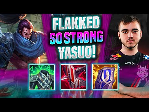 FLAKKED IS SO STRONG WITH YASUO! - G2 Flakked Plays Yasuo ADC vs Lucian! | Season 2022