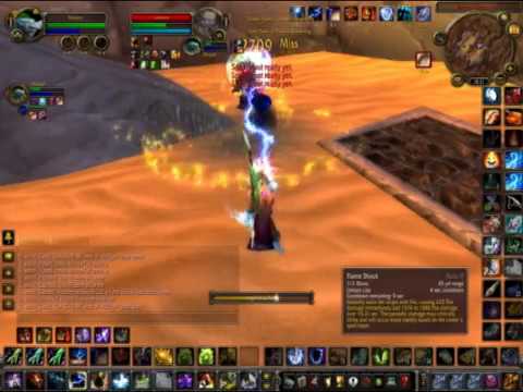 Elemental shaman and Destruction warlock 2v2 arena