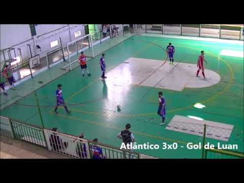 Gols: UFSM Futsal 2x5 Atlântico (Estadual Sub-20 - 2ª fase)