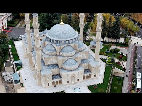 Xhamia e Namazgjasë - Albania’s Grand Mosque in Tirana | 4K Cinematic Drone Footage (DJI Mini 5 Pro)