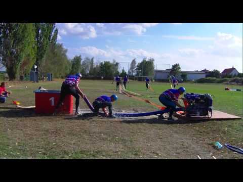 SDH Horní Měcholupy vs. SDH Kostomlátky - finále Roztoklatských rozstřelů 23.8.2015