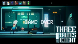 Three Minutes To Eight - Gameplay [Point & Click quest/Puzzle/Adventure/ Exploration/Sci-Fi]