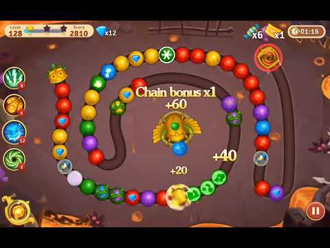 Jungle Marble Blast 2 Level 128