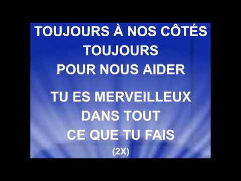 TU ES MERVEILLEUX NUL N'EST COMME TOI - Thérèse Motte - Interprété par Élisabeth Bourbouze.
