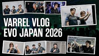 【EVO JAPAN 2026】VARRELリブランディング発表直後！新ユニフォームに身を包んだ選手たちの戦いに密着しました！【VARREL Vlog】