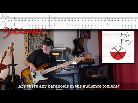 Master Pink Floyd's Bassline: Run Like Hell - Bass Cover with Tabs in 4K