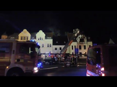 Wohnhausbrand in Nerchau