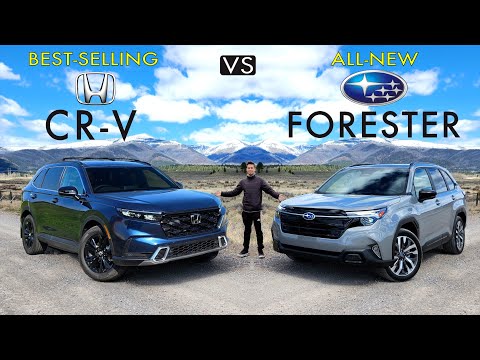 最佳選擇？-- 2025 斯巴魯 Forester 與 2025 本田 CR-V：對比 (BEST CHOICE?? -- 2025 Subaru Forester vs. 2025 Honda CR-V: Comparison)