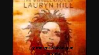 Lauryn Hill i used to love him (sub-español)