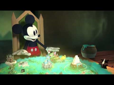 Disney Epic Mickey - Wii - Opening Cinematic CGI Movie official video game preview trailer HD
