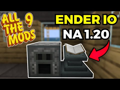 ENDER IO NA 1.20 E FIZEMOS UMA MINERADORA AUTOMATICA!! ATM9 #03