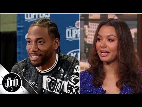 Reacting to the Kawhi Leonard/Paul George introductory press conference | The Jump