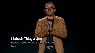 AMD Advancing AI 2025 Keynote | Oracle’s EVP of Cloud Infrastructure Mahesh Thiagarajan