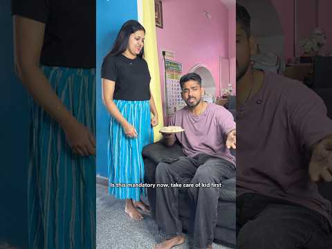 End parunga 🤯Wife Samayal ivlo special nu theriyame poche 😫🤪#policouple #funnyshorts #comedy