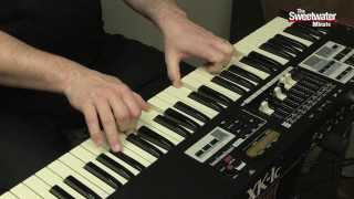 Video thumbnail for Hammond XK-1C Organ Demo with Daniel Fisher - Sweetwater Minute Vol. 220 by Sweetwater