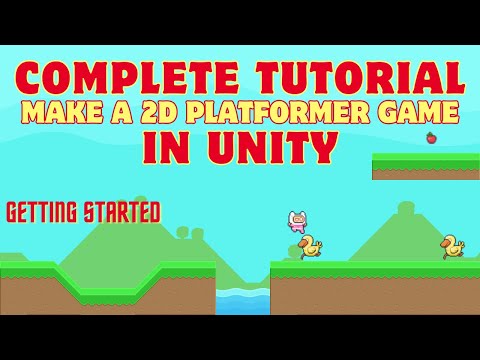 Getting Started | Make a 2D Platformer Game in Unity #0