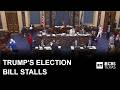 Trump push for election bill stalls amid House conservative blockade