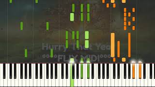 In a Hurry that Year (Faye Wong) Piano Midi Song || FLIX MIDI