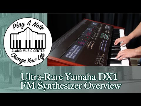 Thumbnail for Ultra-Rare Yamaha DX1 FM Synthesizer Overview by Vince Clarke