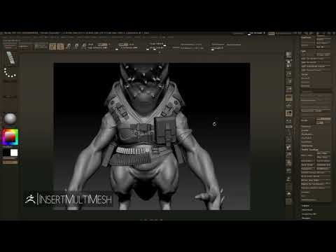 ZBrush Learning - Getting Started - 1. An Introduction to ZBrush with Kurt Papstein