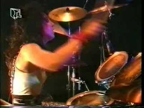 Roxy Petrucci - Drum Solo ( Dusseldorf '89)