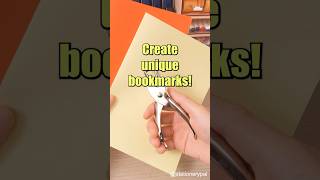 Create unique bookmarks!💖 #stationery #shorts #handmade