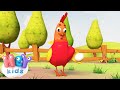 La Gallina Grossa E Rossa Canzoncine Per Bambini Piccoli HeyKids Italiano