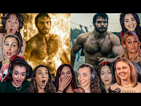 TOP FEMALE "SUPERMAN BODY" Reactions! Man Of Steel Movie Reaction