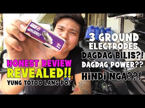 UMA RACING IRIDIUM SPARKPLUG / HONEST REVIEW / Yung totoo lang