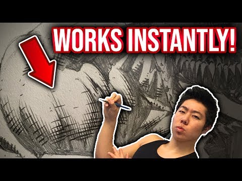 Best Cross Hatching Tip Ever (WORKS INSTANTLY!)