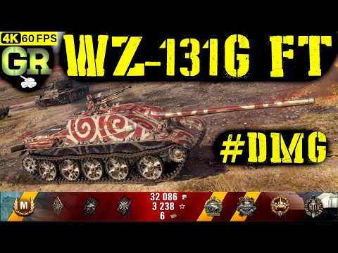 World of Tanks WZ-131G FT Replay - 9 Kills 3K DMG(Patch 1.4.1)