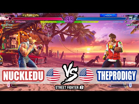 SF6 ➤ NuckleDu (Guile) VS NoahTheProdigy (Luke)【Street Fighter 6】