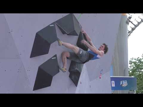 ADAM ONDRA Boulder 1 Final IFSC Climbing World Cup Munich 2019 - Bouldering