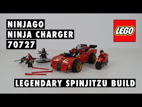 Spinjitzu Speed Build - LEGO Ninjago Ninja Charger Car (70727)