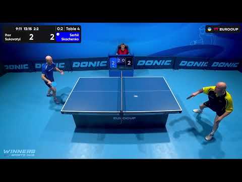 18:00 Ihor Sukovatyi - Serhii Skachenko 20.09.2023 TT Euro.Cup Ukraine Master. TABLE 4