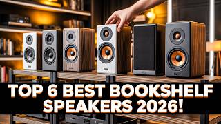 Top 6 Best Bookshelf Speakers 2026!