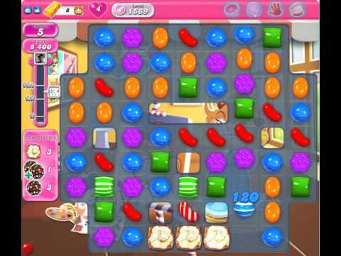 Candy Crush Saga Level 1569 (No booster)