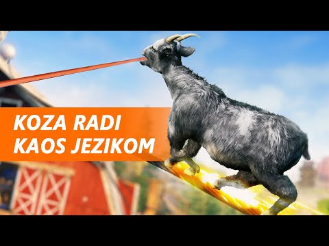 SUPER-KOZA SE VRATILA U GRAD - Goat Simulator 3