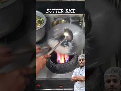 how to make butter 🧈 rice 🍚 #music #cooking #kitchen #hotellife #chef #hotel #reelsviral