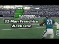 Madden 18 32 Man Sim League Week One Redskins