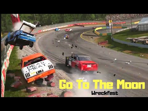 Wreckfest | Go To The Moon | CARNAGE TOTAL Tribend Speedway