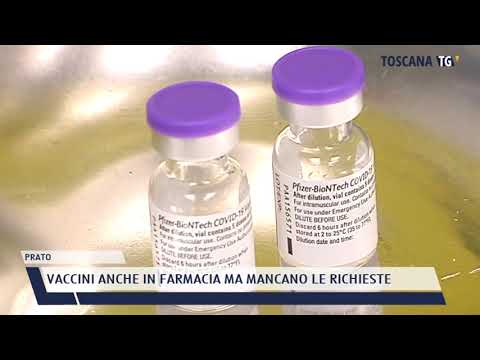 2021-07-02 PRATO - VACCINI ANCHE IN FARMACIA MA MANCANO LE RICHIESTE