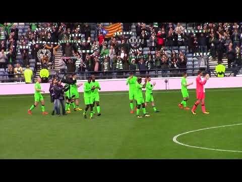 Celtic 4 - Hibs 2 - League Cup Semi  - Post Match - Moussa Dembélé -  21 October 2017