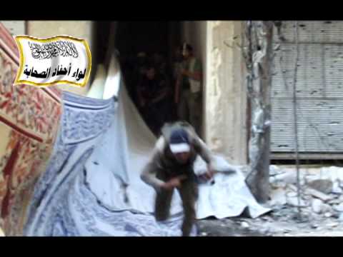 تسلل عناصر الفرقة 77 للدخول الى حي العامرة في مدينة حلب