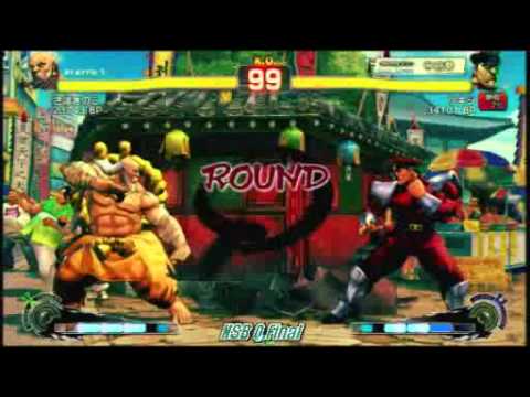 SSF4 AE: sabokinoko, parupunte, hurusi  vs  Ihara, rui, tukiji - NSB21 (Top 8)