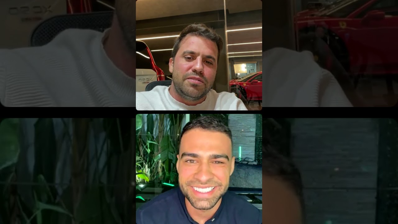 Live sobre Lançamento - Pablo Marçal e Marcos Paulo