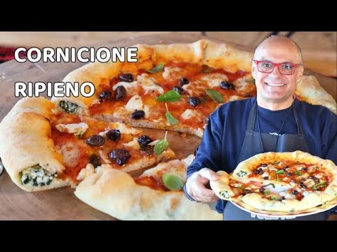 PIZZA MAXI CON CORNICIONE RIPIENO