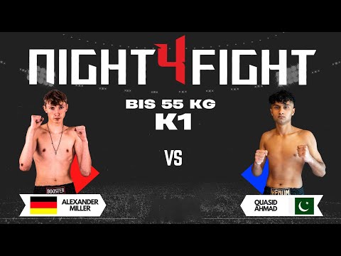 Night4Fight 2022 - Miller vs. Ahmad | Schanzer.TV