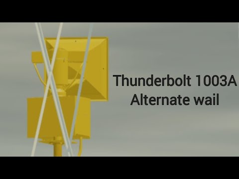Federal Sign And Signal Thunderbolt 1003A - Alternate wail - St. Paul, NE (Roblox reference)