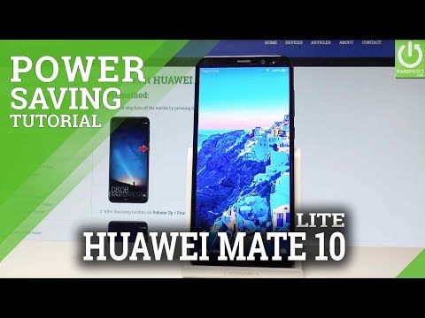 How to Enable Power Saving Mode in HUAWEI Mate 10 Lite